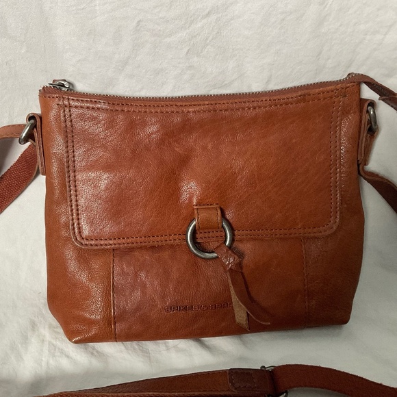 Brown Leather Crossbody Bag - Picture 1 of 10